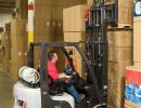 Forklift in use 2